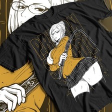 T-shirt grafica anime Shiraki