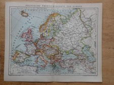 Orig.(1908) Litografia Mappa