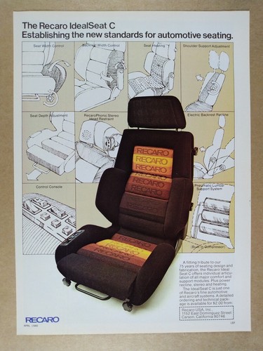 Pubblicità recaro idealseat - pubblicità,