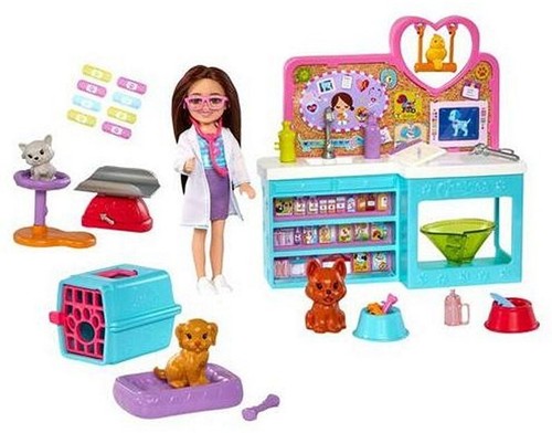Barbie chelsea veterinaria - chelsea, veterinaria-