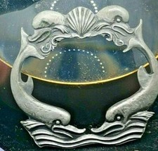 OLD FREGIO PER MANIGLIA O ALTRO DELFINI CONCHIGLIA SHELL