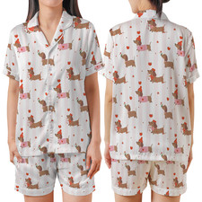 Cute Dachshund Hearts Love