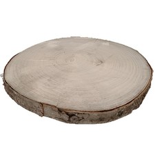 Tronco rotondo base in legno