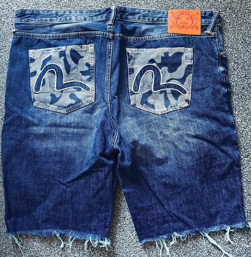 Pantaloncini denim uomo evisu - denim,