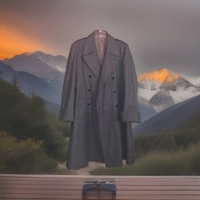 Trench cappotto militare lana