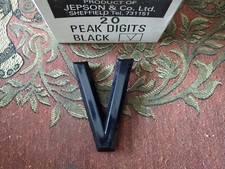 TARGA LETTERA V - PLASTICA