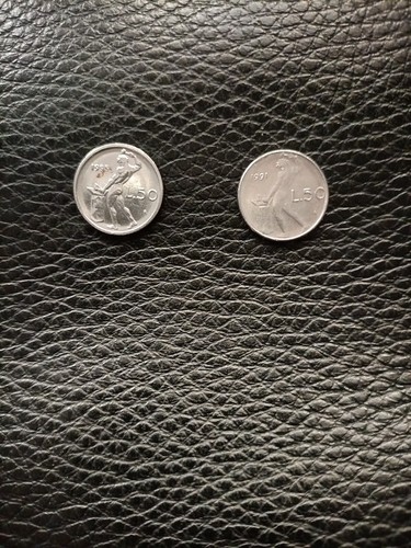 Monete lire piccole - monete, 50