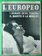 LIZ ELIZABETH TAYLOR L'EUROPEO