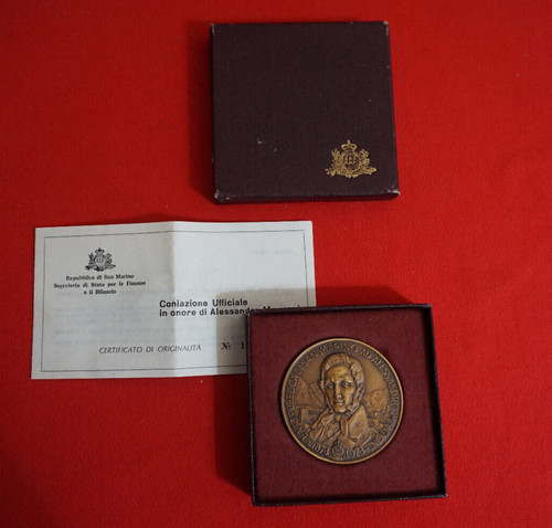 Medaglia bronzo san marino - medaglia,