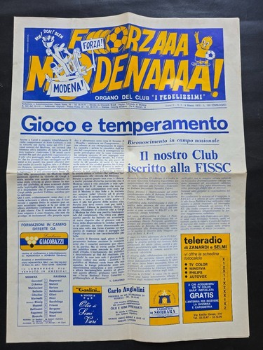 Forza modena fanzine - modena, fc