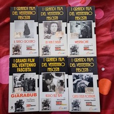 Lotto 6 Vhs Cartonate Grandi