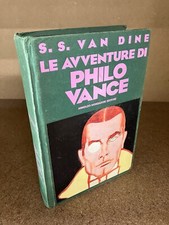 LE AVVENTURE DI PHILO VANCE S. S. Van Dine Mondadori 1990 1^ Ed. Omnibus Gialli