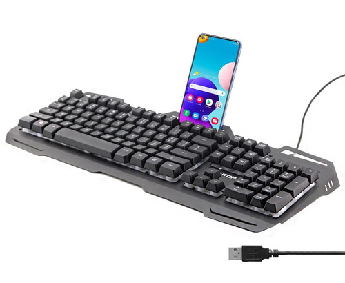 Tastiera gaming led arcobaleno - led,