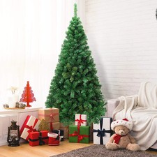 210  cm Albero di Natale innevato artificiale Folto Base Croce 950 punte