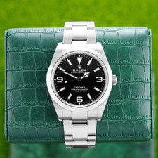 Rolex Explorer 214270 Bracciale Oyster Argento con Lunetta Argento Quadrante MKII