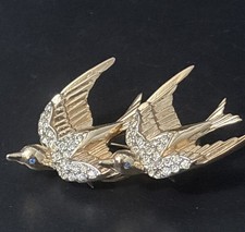 spilla duetto coro vintage