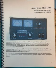 Ameritron ALS-1300 Manuale