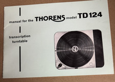 Thorens TTD 124 manuale