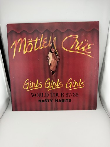 Motley crue nasty habits lp - crue,