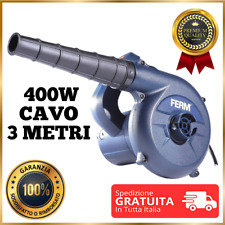 Soffiatore Elettrico 400W Soffiatore Foglie da Giardino con Filo Tubo Rimovibile