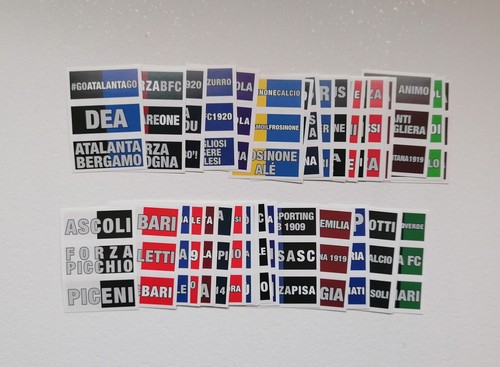 Set completo slogan serie a - 40,