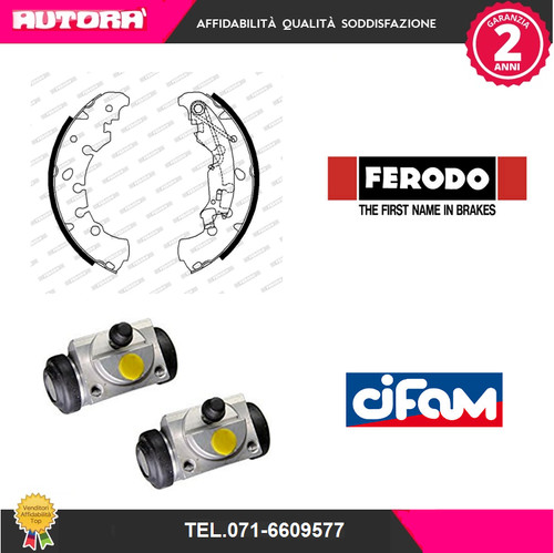 Kit ganasce freno - , post.+