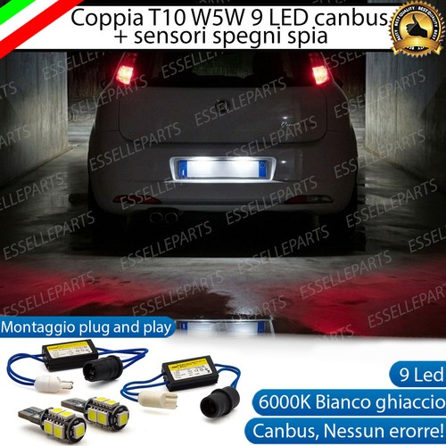 Coppia luci targa led - coppia,