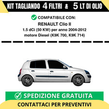 Tagliando per RENAULT Clio II