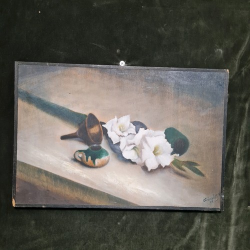 Quadro natura morta - natura, olio