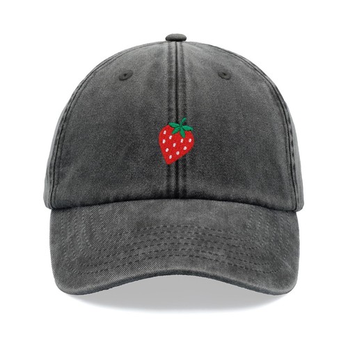 Fragola cappello baseball - fragola,