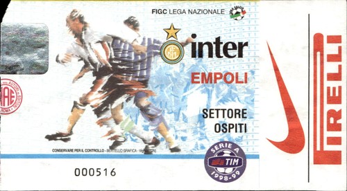 Biglietto stadio inter - biglietto, vs