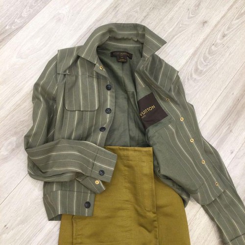 Louis vuitton jacket - louis, skirt