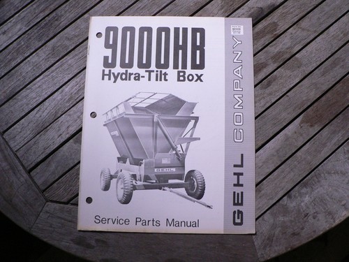Gehl 9000hb hydra - 9000hb, box