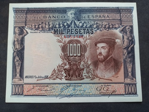 Espagne 1000 pesetas 1925 - pesetas,