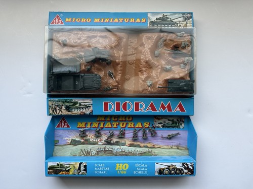 Raro diorama vintage eko - diorama, micro