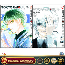 Tokyo Ghoul RE Manga Inglese (Vol.1-16) Set Sciolto o Completo Fumetto