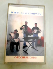 MUSICASSETTA RAFFONE & COMPANY VECCHI RICORDI  - RARA - BUONO STATO ORIGINALE