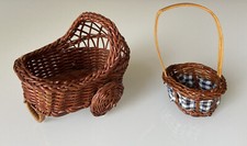 CARROZINA CULLA E CESTINO IN