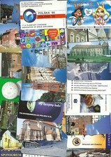 °POLONIA lotto 1 di 25 carte telefoniche - usate - buone (vedi foto!)°