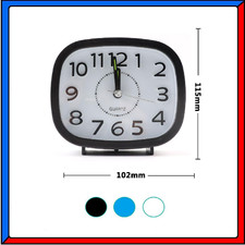 Sveglia Analogica Orologio da Comodino Scrivania Tavolo Silenziosa Snooze 1