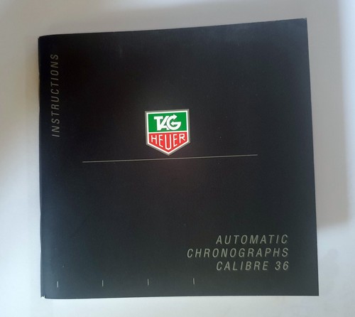 Notice tag heuer originale - notice,
