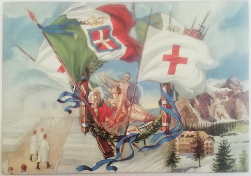 Cartolina ospedale militare - cartolina,