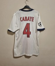 CABAYE PSG 2013/2014 SHIRT MAGLIA CALCIO FOOTBALL SOCCER MAILLOT CAMISETA MATCH