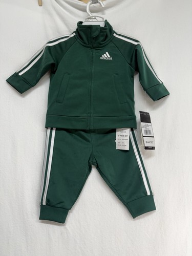 Tuta adidas verde bambino - tuta,