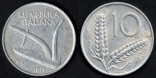 Italia lire 1979 - 10,