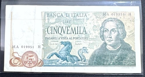 Repubblica italiana 5000 - repubblica,