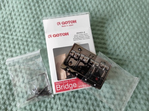 Gotoh 404sj bass - 404sj-4-ck, bridge