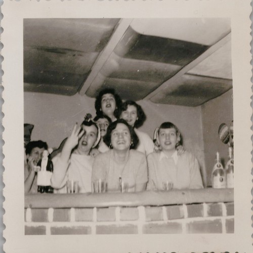 Istantanea vintage donne - vintage, b&w