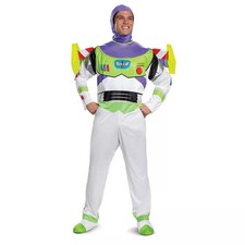 Buzz Lightyear Gioco di Ruolo Halloween Costume Cosplay Astronauta Body Festa M L