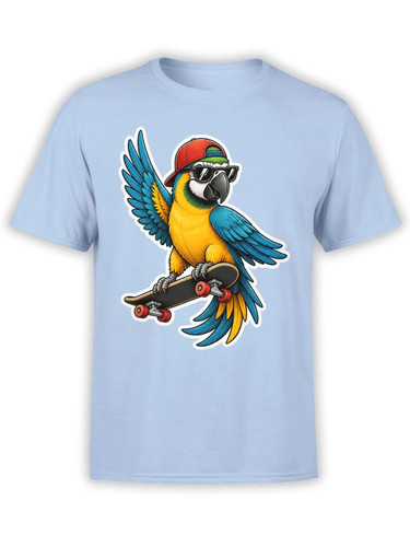 Shirt skateboard pappagallo - skateboard,